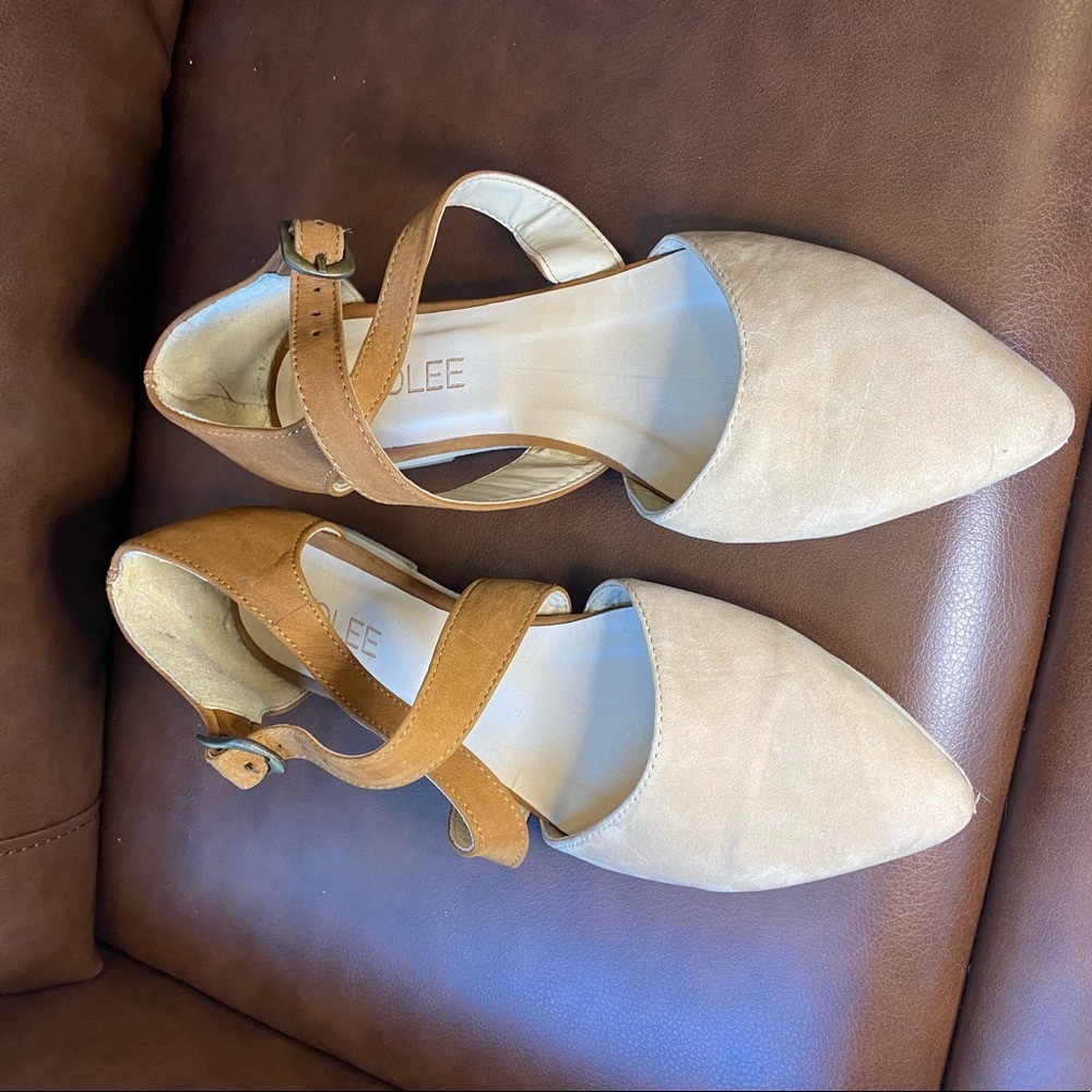 Roolee Brighton size 37 / 6 ballet flats with buckle